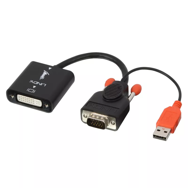 Convertitore VGA a DVI-D Lindy 38184