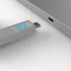 Port blocker Lindy USB Type-C port blocker chiave confezione da 4 pezzi blu