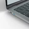 Port blocker Lindy USB Type-C port blocker chiave confezione da 4 pezzi blu