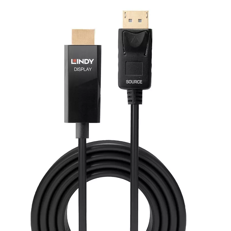 Lindy cavo attivo DisplayPort a HDMI 1 m con HDR