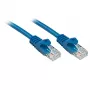 Lindy cavo di rete RJ-45/RJ-45 Cat6 0,5 m blu U/UTP (UTP)