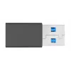 iiyama WP D002C dongle per presentazioni wireless, USB-C (DP-Alt), E-Share, argento/nero