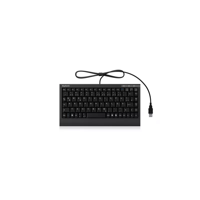 Tastiera KeySonic ACK-595C+ (DE) ufficio USB QWERTZ tedesco nero