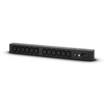 Unità di distribuzione dell'alimentazione CyberPower PDU20BHVIEC12R (PDU) 12 uscite AC 1U nero