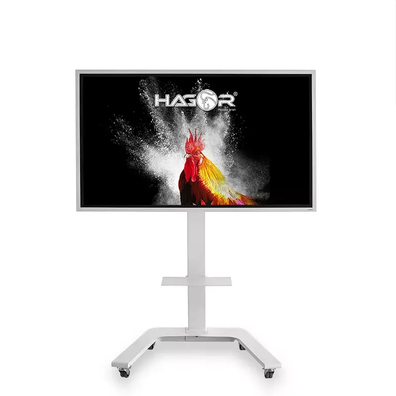 Hagor ST SA Flip II carrello mobile per Samsung Flip WM65R da 65 pollici, bianco