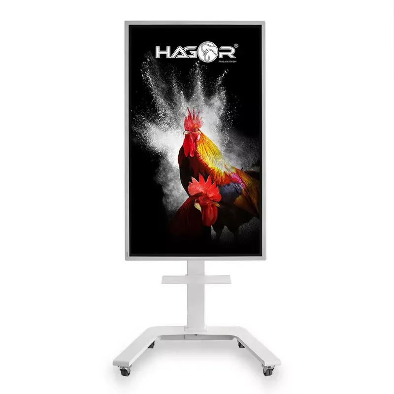 Hagor ST SA Flip II carrello mobile per Samsung Flip WM65R da 65 pollici, bianco