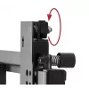 Supporto a parete per video B-TECH BT8312/B ultra-slim Pop-Out