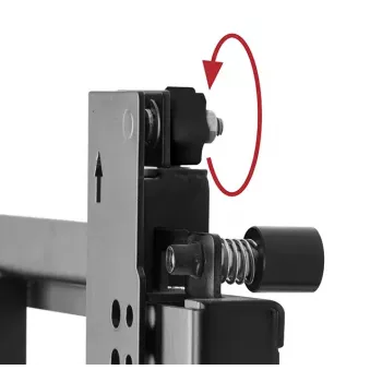 Supporto a parete per video B-TECH BT8312/B ultra-slim Pop-Out