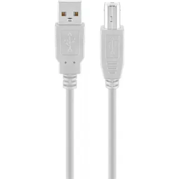 Cavo USB-A a USB-B GOOBAY 68712, USB 2.0 HiSpeed, 1,8 m, grigio