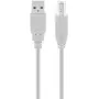Cavo USB-A a USB-B GOOBAY 68712, USB 2.0 HiSpeed, 1,8 m, grigio