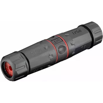 Microconnect KON526 connettore per cavi RJ-45 nero