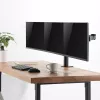 LogiLink BP0107 supporto da scrivania per tre monitor, 17-27 pollici, 7 kg per braccio, VESA 75x75/100x100, acciaio, nero