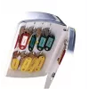 DYMO Authentic etichette D1 | stampa rossa su nastro bianco | 12 mm x 7 m | etichette autoadesive per etichettatrici LabelManager | prodotte in Europa