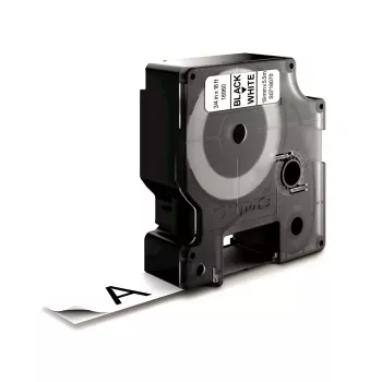 Nastro etichette DYMO D1 Durable nero su bianco 19mm