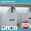 DYMO Authentic etichette D1 Durable | stampa bianca su nastro nero | 12 mm x 3 m | nastro per etichettatrici LabelManager