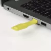 Lindy 47899 chiave per blocco porta RJ45, giallo