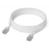 Cavo patch di rete UBIQUITI UACC-CABLE-PATCH-EL-C6A-5M-W Cat6a 5 m RJ-45 bianco traslucido