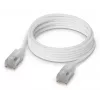 Cavo di rete Ubiquiti UACC-Cable-Patch-EL-C6A-2M-W RJ-45 Cat6a 2m bianco trasparente