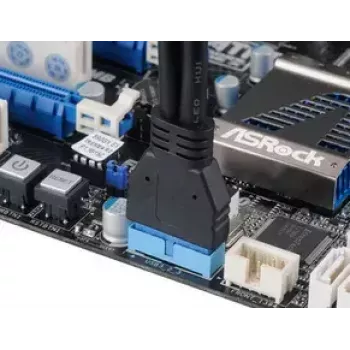 Cavo USB 2 x USB A Akasa AK-CBUB09-15BK nero