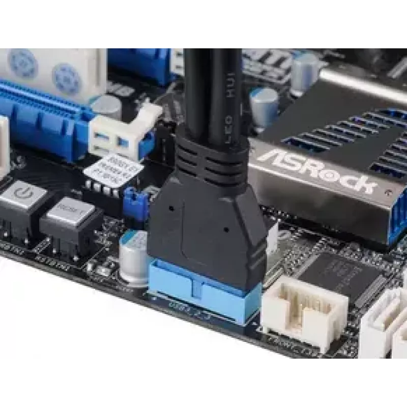 Cavo USB 2 x USB A Akasa AK-CBUB09-15BK nero