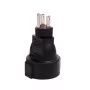 Microconnect PETRAVEL3 adattatore spina di rete tipo B tipo F nero