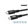 Cavo USB Microconnect USB4CC2-240W 2m USB4 Gen 3x2 40 Gbit/s nero