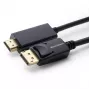 Microconnect MC-DP-HDMI-300 adattatore cavo video 3 m DisplayPort nero