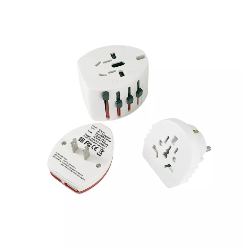 Microconnect PETRAVEL12 caricabatterie universale per cellulari bianco USB da interno