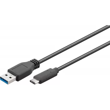 Microconnect USB3.1CA2 cavo USB USB 3.2 Gen 1 (3.1 Gen 1) 2 m USB C USB A nero