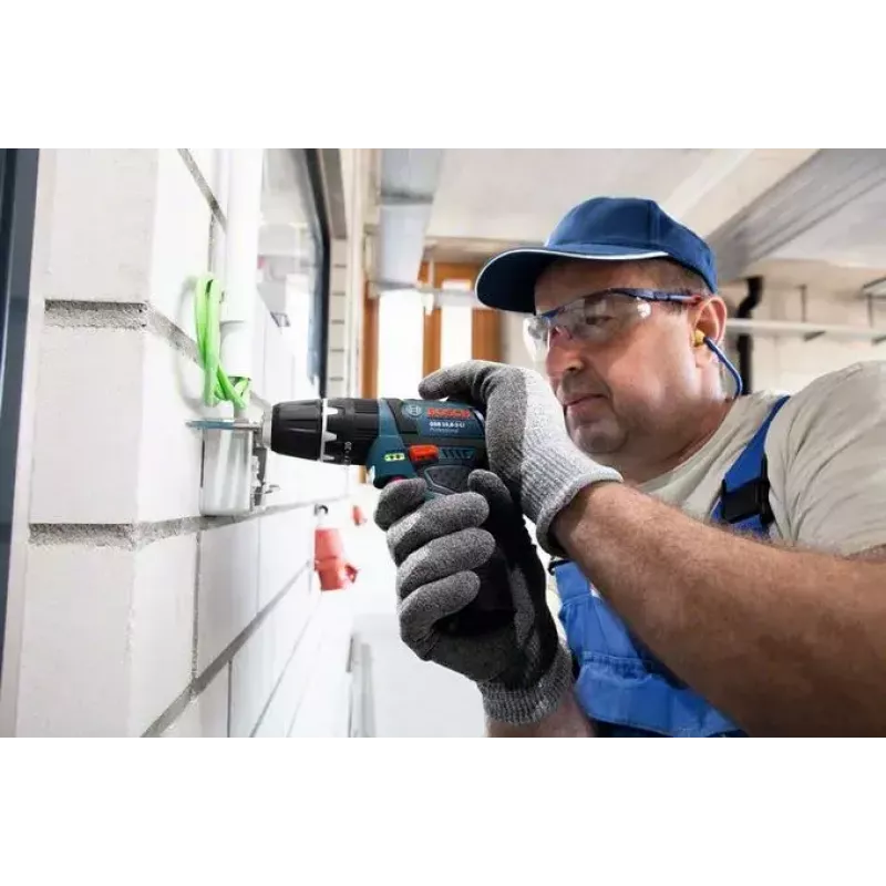 Bosch GSB 10,8-2-LI Professional senza chiave nero, blu, rosso