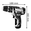 Bosch GSB 10,8-2-LI Professional senza chiave nero, blu, rosso
