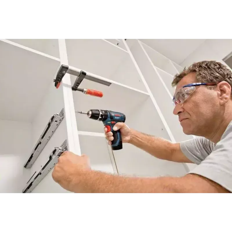 Bosch GSB 10,8-2-LI Professional senza chiave nero, blu, rosso