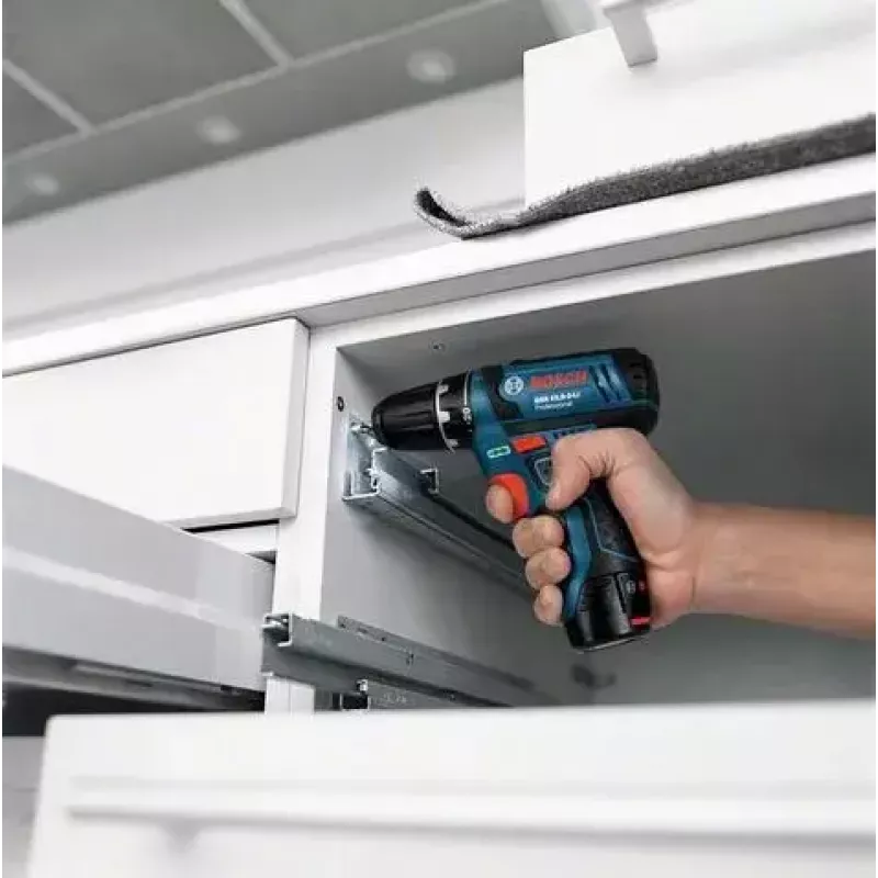 Bosch GSB 10,8-2-LI Professional senza chiave nero, blu, rosso