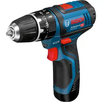 Bosch GSB 10,8-2-LI Professional senza chiave nero, blu, rosso