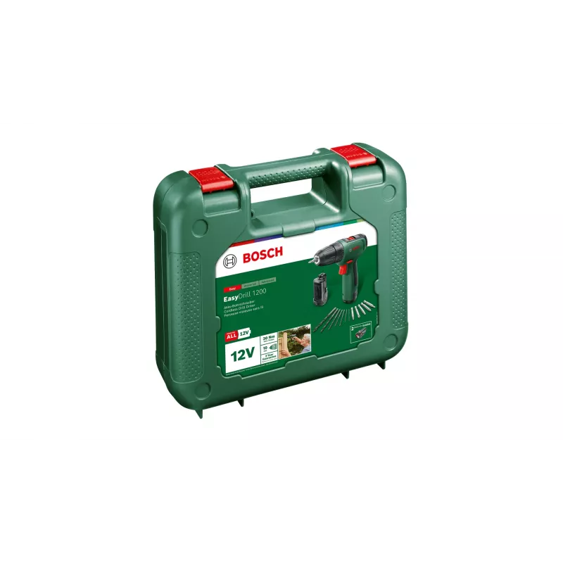 Bosch EasyDrill 1200 1500 giri/min senza chiave 940 g nero, verde