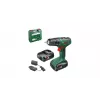 Bosch EasyDrill 18V-40 06039D8002 trapano avvitatore a percussione a batteria, 2 velocità, 2x 1,5 Ah, valigetta