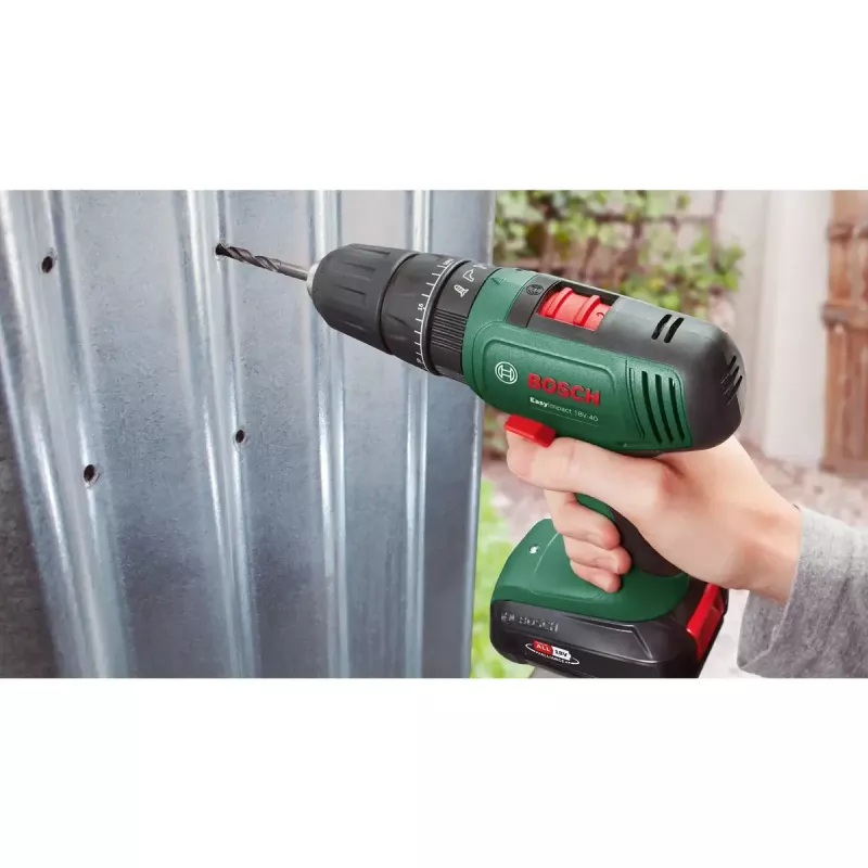 Bosch EasyImpact 18V-40 1630 RPM nero, verde
