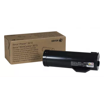 Cartuccia toner nero Xerox Genuine Phaser® 3610, WorkCentre® 3615 a capacità extra alta (25300 pagine) - 106R02731