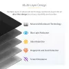StarTech.com pellicola protezione privacy a 4 vie per iPad Pro 11 pollici, per orientamento verticale/orizzontale, touch, angolo di visuale +/- 30°, blocca fino al 51% della luce blu, antiriflesso
