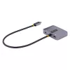 Adattatore video USB-C StarTech.com, adattatore multiporta USB-C a HDMI VGA, audio 3,5 mm, 4K 60Hz HDR, 100W PD pass-through, compatibile Thunderbolt 3/4 – adattatore display USB-C da viaggio
