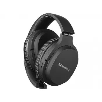 Sandberg Play'n Go headset wireless, con filo e wireless, chiamate/musica, 20 - 20000 Hz, 174 g, headset, nero