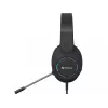 Headset SANDBERG BossBlaster USB — headset gaming con filo, 20–20000 Hz, cavo 2 m, 240 g, nero