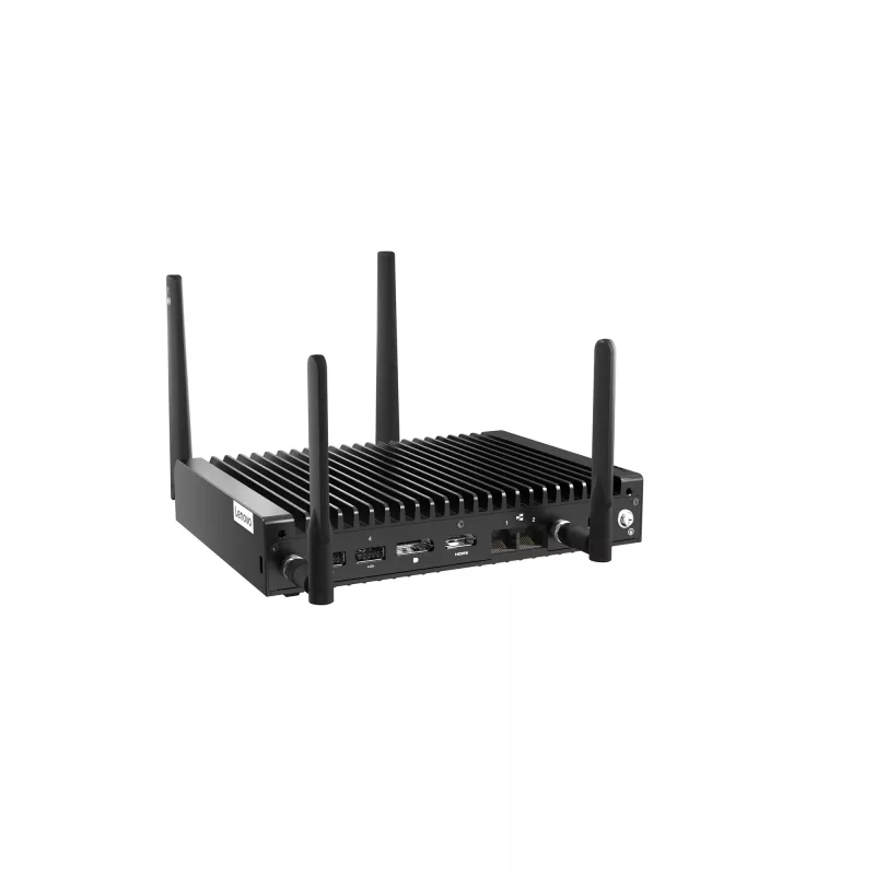 Lenovo ThinkEdge SE10 Intel Atom® x6425RE 8 GB DDR4-SDRAM 256 GB SSD Mini PC nero