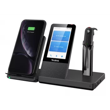 Yealink WH67 UC cuffia, wireless, ufficio/call center, 20 - 14000 Hz, 19 g, cuffia, nero