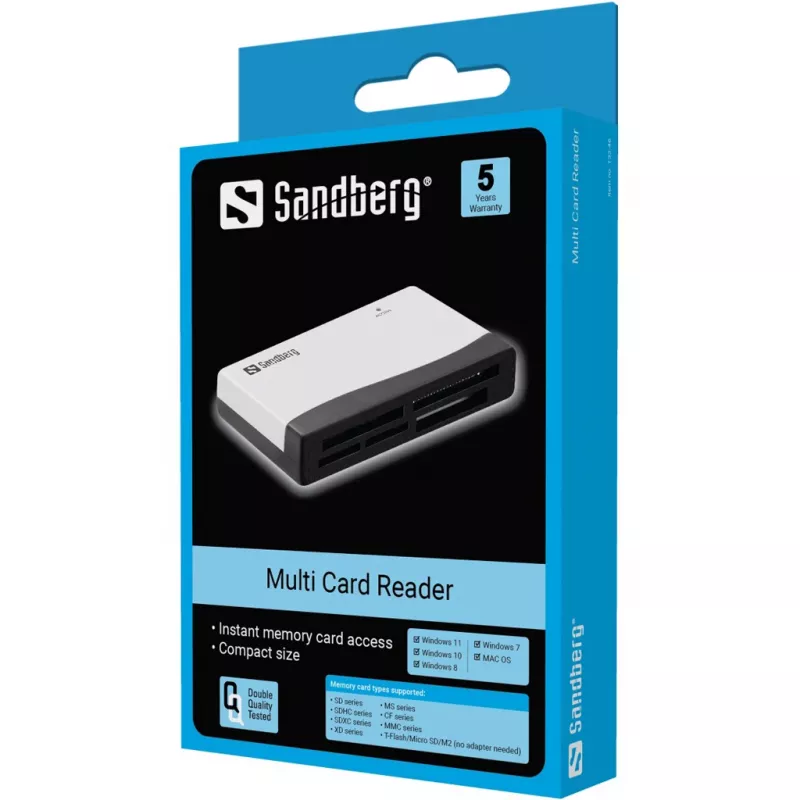 Lettore di schede Sandberg Multi Card Reader
