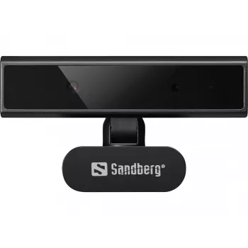 Webcam Sandberg Face-ID Webcam Mini 2 MP Full HD USB-C nero