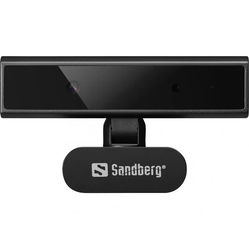 Webcam Sandberg Face-ID Webcam Mini 2 MP Full HD USB-C nero
