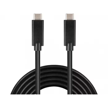 Cavo Sandberg USB-C USB-C 2M USB 3.1 Gen.2, 2 m, USB C, USB C, USB 3.2 Gen 2 (3.1 Gen 2), maschio/maschio, nero
