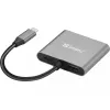 Dock USB-C Sandberg 2xHDMI+USB+PD risoluzione massima 3840x2160