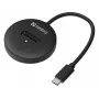 Dock USB 3.2 Sandberg per SSD M.2+NVMe 4 TB nero
